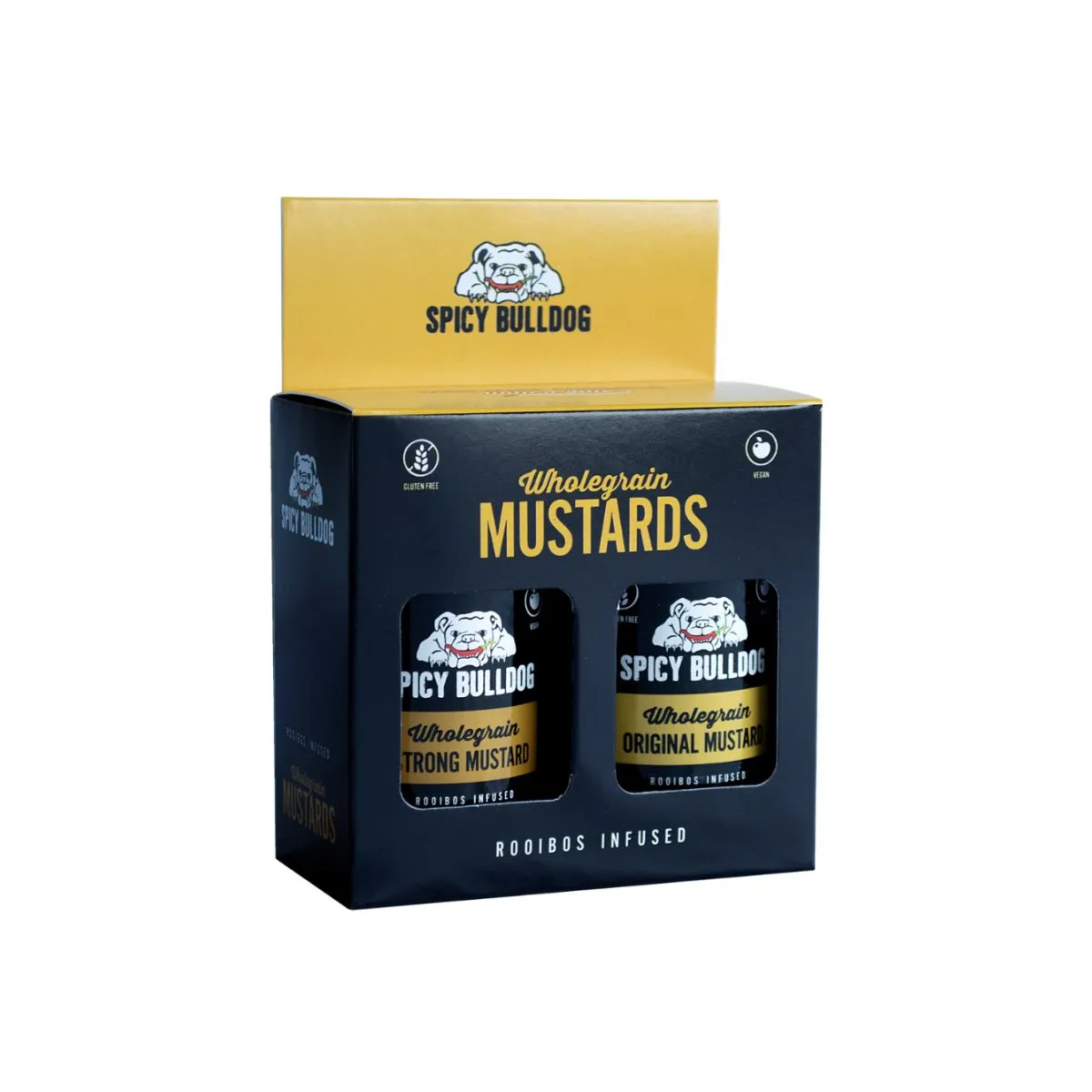 Spicy Bulldog Wholegrain Mustards Gift Pack